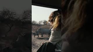 #LilyJames Visits Orapa Game Park in #Botswana | #safari #africa #wildlife #conservation