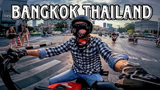 Harley Davidson Sportster 48 | One fine day ride in Bangkok , Thailand | Pure [RAW] Sound | 4K