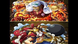 [OPTC] Lucy Colosseum - Akainu Team (with Skill Max Merry) #E