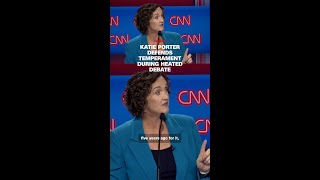 Katie Porter defends temperament during heated debate
