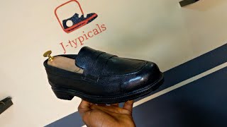 ABcshoes is live! LEARN HOW TO CUT, ASSEMBLING AND STITCHING A LOAFERS BESPOKE SHOE.