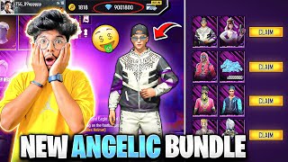 Free Fire I Got New White Angelic Bundle 😍Rarest  And All New Bundles💎 -Garena Free Fire