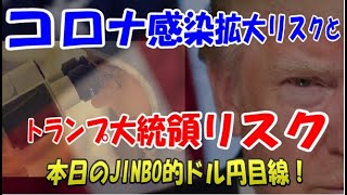 コロナ感染拡大リスクとトランプ大統領リスク　投資TUBE・投資顧問アイリンクインベストメント・FX