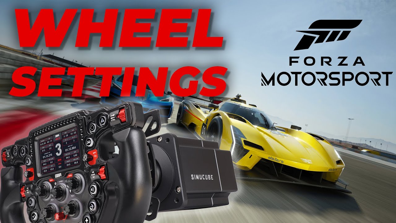 Best Wheel Settings For Forza Motorsport | This Game Can Be A Lot Of ...