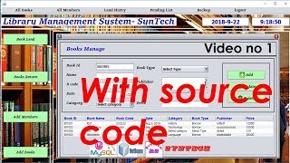 Java Library management system - step by step complete tutorial with source code #01