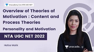 Overview of Theories of Motivation : Content and Process | Personality and Motivation |  Hafsa Malik