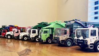 First Gear Garbage Truck Collection 2022 l Side Loaders, Rear Loaders, More! l Garbage Trucks Rule