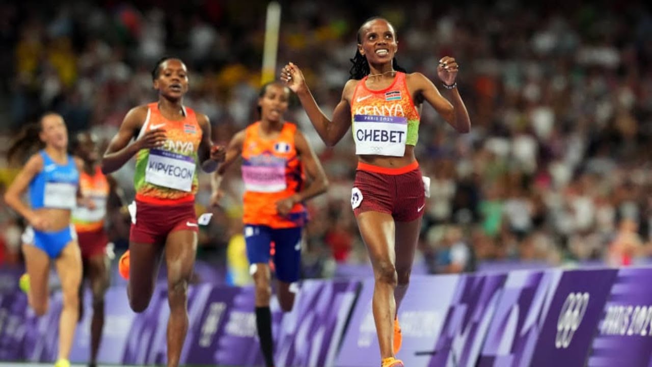 Beatrice Chebet Wins 5000m Race At Olympics Paris 2024 Winning Gold For ...