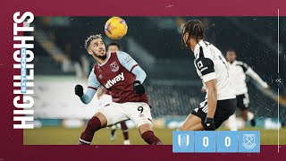 EXTENDED HIGHLIGHTS | FULHAM 0-0 WEST HAM UNITED