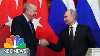 Putin And Erdogan Announce Idlib Ceasefire | NBC News