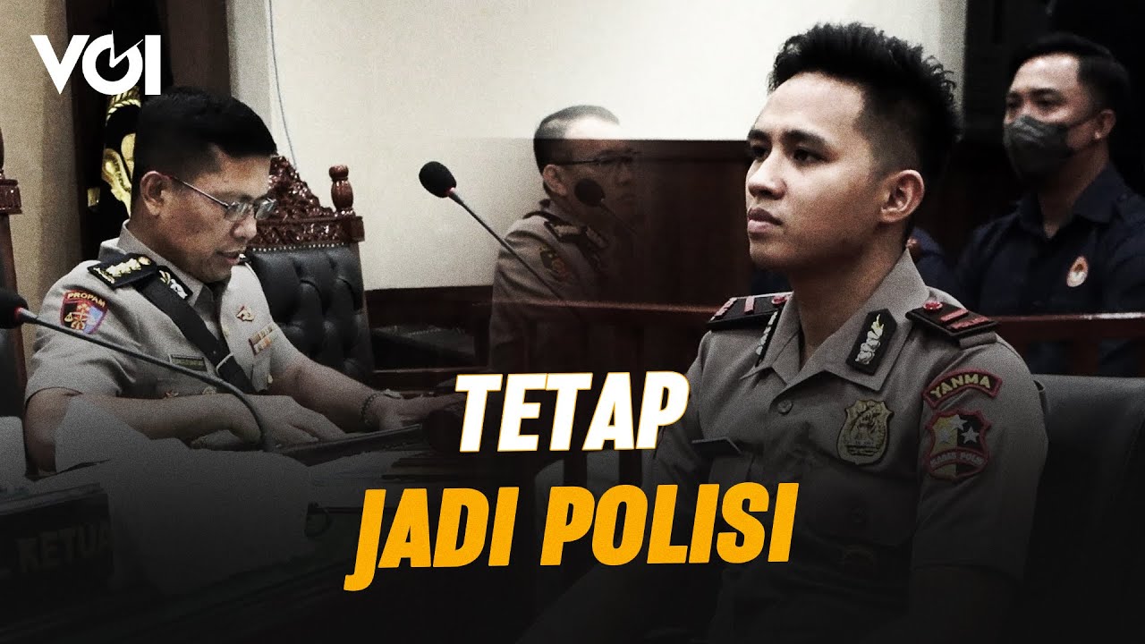 Hasil Sidang Kode Etik, Richard Eliezer Tetap Jadi Polisi - YouTube