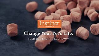 :15 Instinct Raw Frozen Pet Food | Change Your Pet's Life. Feed Different. Feed Raw.