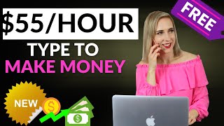 Earn $55/Hour Doing Typing Jobs Online (Make Money Transcribing)