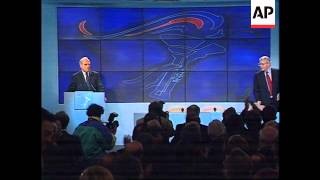 UK: LONDON: WILLIAM HAGUE WINS LEADERSHIP OF TORY PARTY