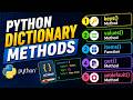 Python Dictionary Methods Explained | Complete Tutorial