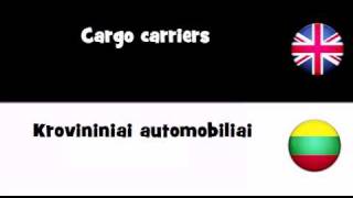 TRANSLATE IN 20 LANGUAGES = Cargo carriers