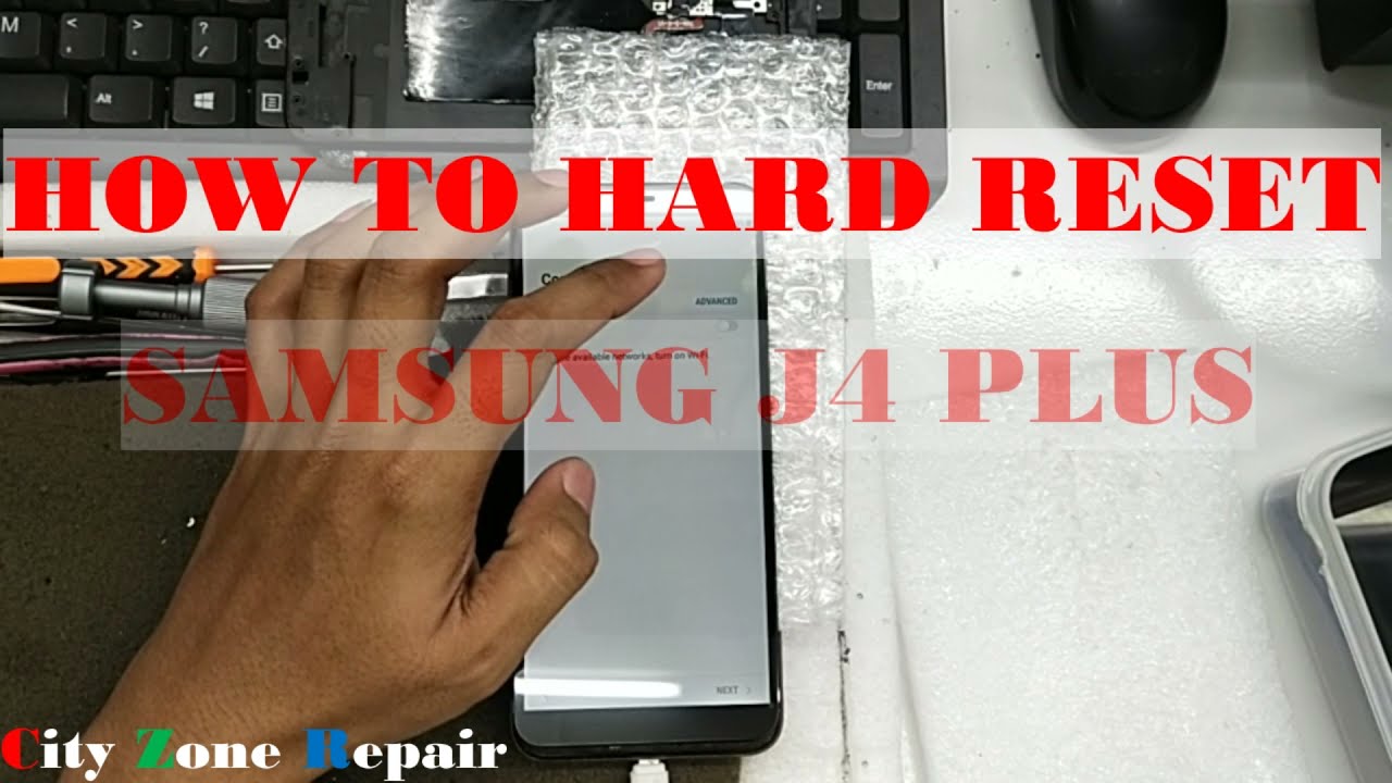 How To HARD RESET SAMSUNG J4 PLUS | FORGOT PASSWORD | FORGOT PATTERN ...