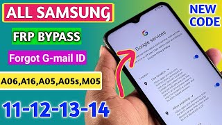 Samsung Frp Bypass 2025 Android 13-14 | Samsung A06, A16, A05, A05s, M05, M15 TalkBack Not Working