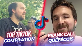 COMPILATION DÉCOUVERTE DES MEILLEURS TIKTOK DE MAX RIVEST PART 1 • PRANK CALL QC • LES PLUS DRÔLES😂