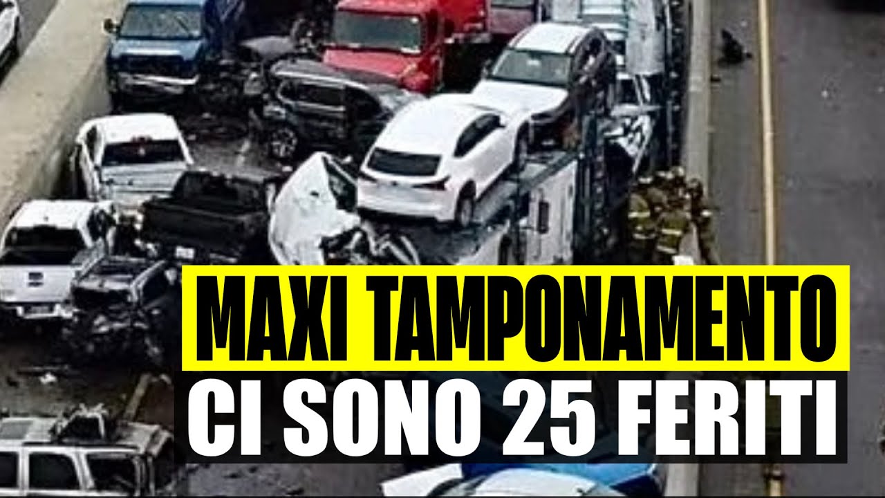 MAXI TAMPONAMENTO SULL'AUTOSTRADA A1: 25 FERITI TRA CUI ALCUNI GRAVI E ...