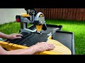 dewalt d24000 wet tile saw tool review assembly d24000s