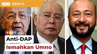 Dr M guna naratif anti-DAP tekan hubungan Umno-PH, kata penganalisis