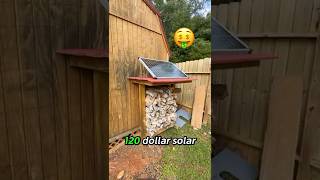 Cheap Harbor Freight Solar Panel Setup