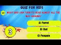 quiz khelo guess the animal quiz 09 kids game