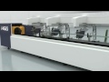 animation เครื่องตัดเลเซอร์แสดงการทำงานของเครื่องตัดท่อ tube cutting fiber laser hsg tp65