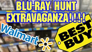 BLU-RAY HUNT EXTRAVAGANZA (WALMART & BEST BUY) #blu-ray #movies #vlog