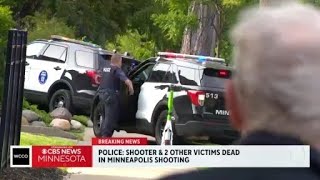 Police officer, 2 others killed in Minneapolis mass shooting; suspected shooter also dead