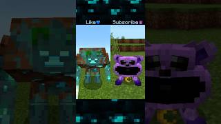 Drowned VS Smiling Critters!!! #minecraft #smilingcritters