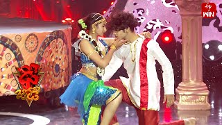 Meriseti Puvvaa Song - Harsha \u0026 Dimple Performance | Dhee Jodi | 8th January 2025 | ETV Telugu