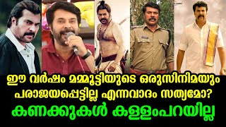 2019ലെ മമ്മൂട്ടിയുടെ വിജയപരാജയചിത്രങ്ങൾ കാണൂ | Mammootty's Box Office performance in 2019