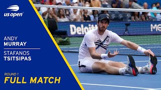 Andy Murray vs Stefanos Tsitsipas Full Match | 2021 US Open Round 1