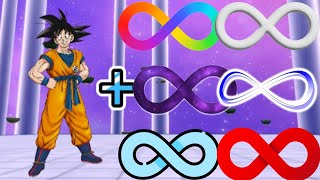 goku all infinity fomes mode ♾🤔 #trending #anime #manga