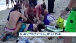 Shark attack victim interview