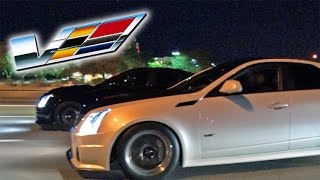 Arizona STREET RACING - CTS-V Face Off!