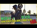 Streetfighterz MOTO VLOG Episode 10: How To Wheelie A Harley Road Glide Bagger FAIL