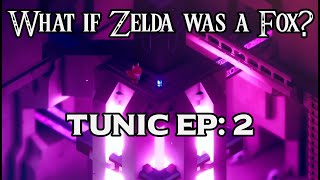 Tunic Episode: Two - Getting lantern of it is still pretty dark.