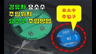 #tip #꿀팁 #자동차요소수⛽ #설프요소수주입 #자동차관리