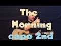 The Morning (The Weeknd) Easy Strum Guitar Lesson How to Play Tutorial Capo 2nd Fret