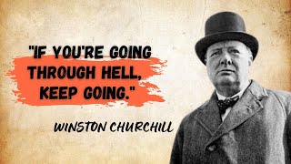 Winston Churchill - 21 Amazing Quotes! A Must See, Totally Hilarious!