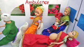Barbie Doll All Day Routine In Indian Village/Radha Ki Kahani Part -329/Barbie Doll Bedtime Story ||