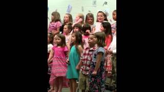 Kallie's 2016 Spring Program Kindergarten