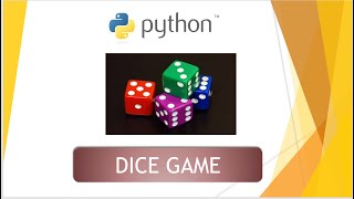 Dice Game in python | Dice rolling game in python with basic commands| Python Dice Game