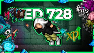 ED 728 Hunt x4 Secret Library Energy Section 10.1kk/h Raw + 4.7kk Profit - Tibia Hunt [13.17] #tibia