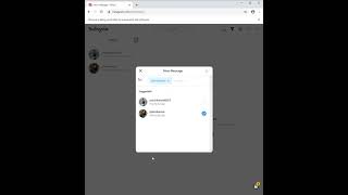Automating Instagram Messages using Python