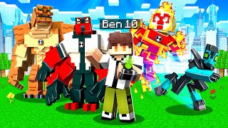 Playing as BEN 10 in MINECRAFT! - Mod Showcase