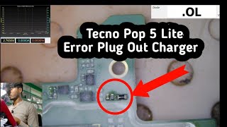 Tecno BD4 Pop 5Lite Charging Error VDDError! Please Plug Out Charger Solution By MULTI REPAIRING LAB